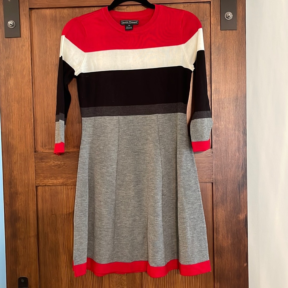 Euc Jessica Howard fit and flare sweater dress